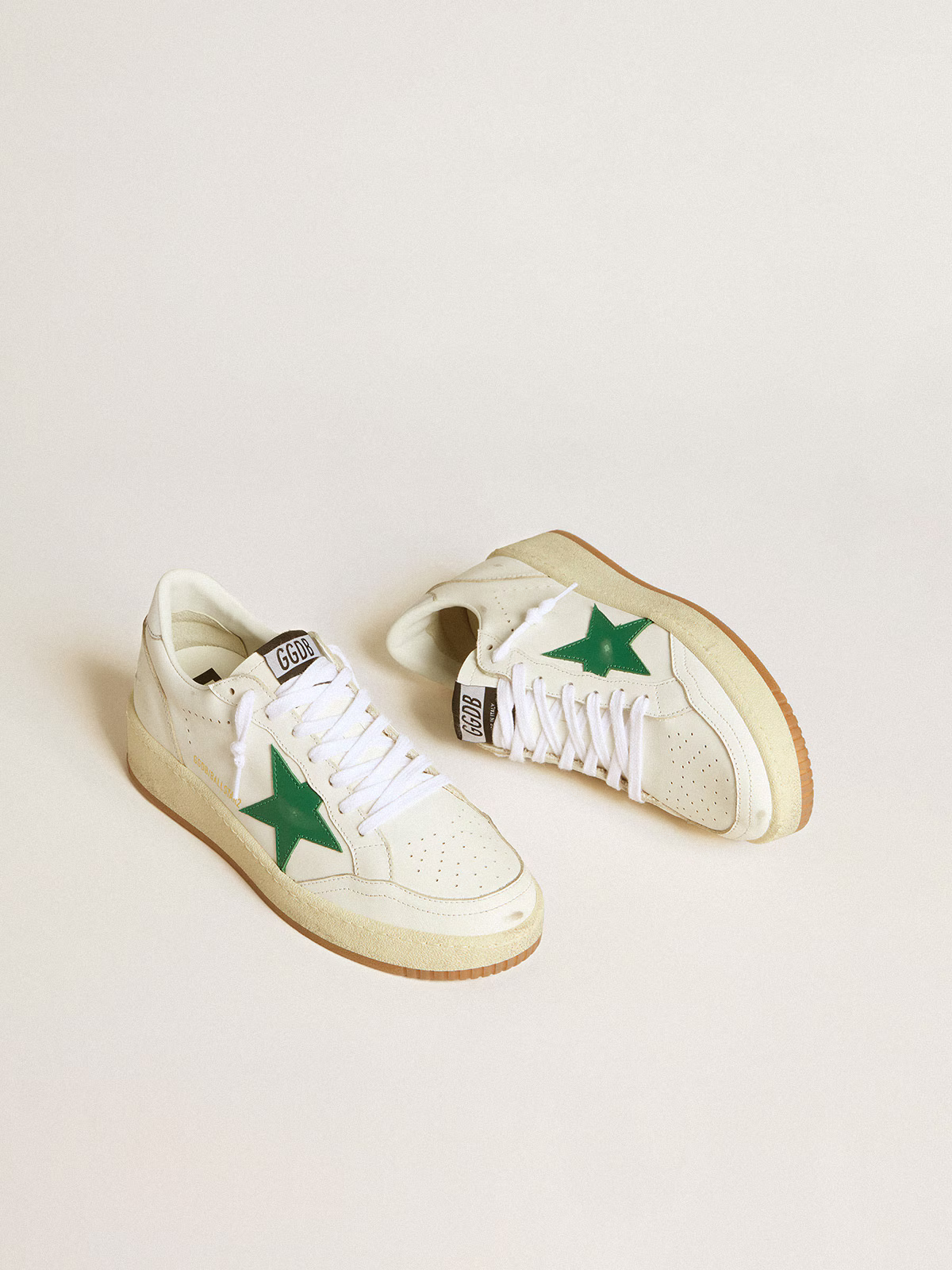 Golden Goose Ball Star 2 Sneaker – White Leather Star