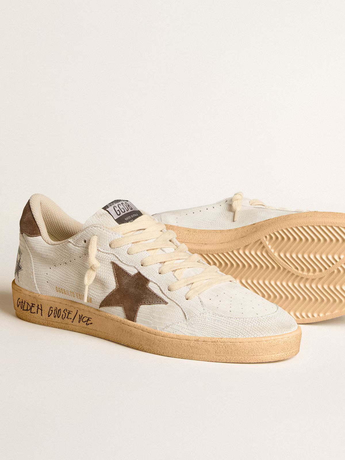Golden Goose Ball Star LTD Edition – Brown Star Canvas
