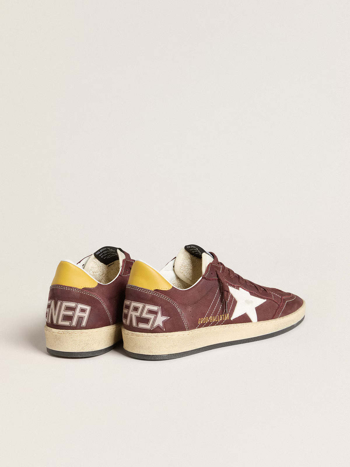 Golden Goose Ball Star Sneaker – Bordeaux Leather
