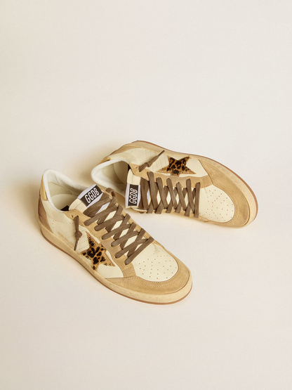 Golden Goose Ball Star Sneaker – Leopard Star Edition