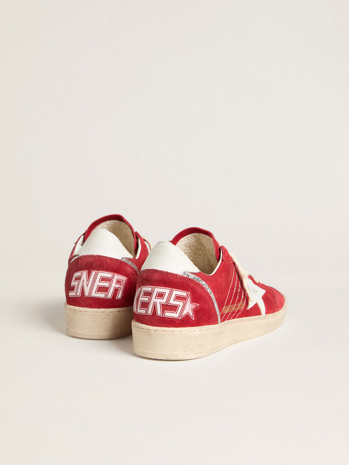Golden Goose Ball Star – Varsity Red