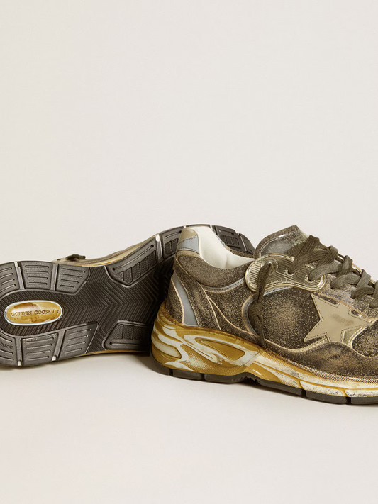 Golden Goose Dad-Star Sneaker - Gold Dust