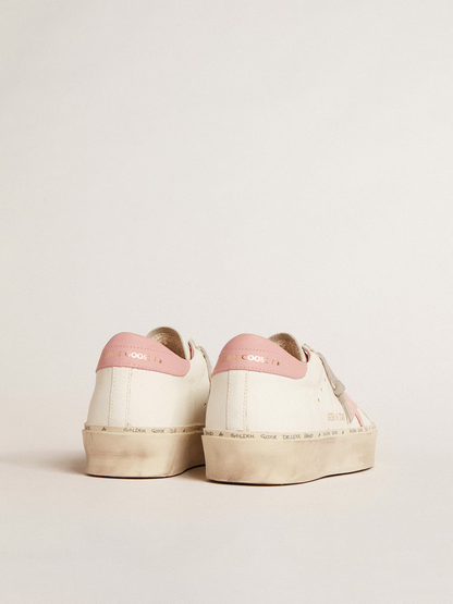 Golden Goose Hi Star Sneaker – Pink Suede Star
