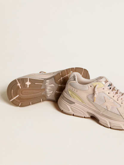 Golden Goose Running Sole – Blush Mesh
