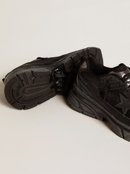Golden Goose Running Sole – Triple Black