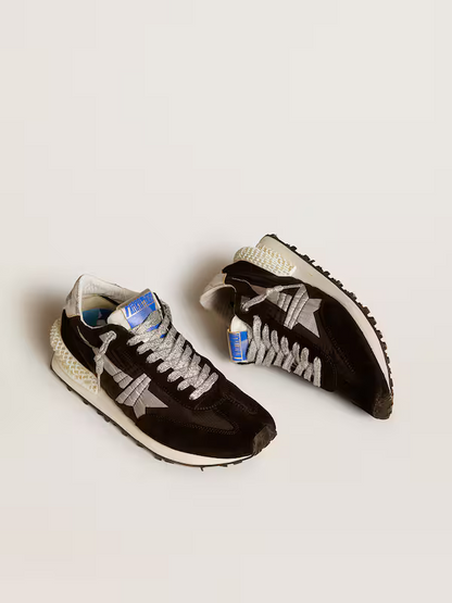 Golden Goose Soul Star Sneaker – Black & Silver