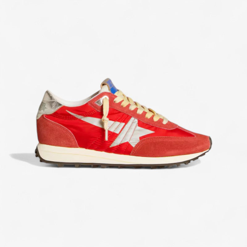 Golden Goose Soul Star Sneaker – Red & Silver