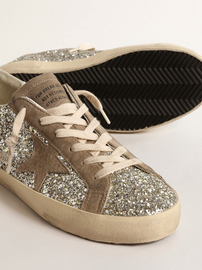 Golden Goose Super-Star Allover Glitter Sneaker