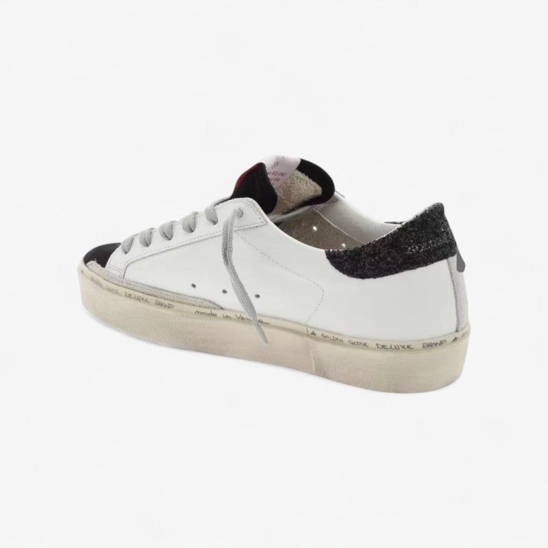 Golden Goose Super-Star Black Glitter Sneaker