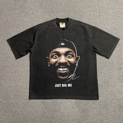 KENDRICK LAMAR VINTAGE GRAPHIC TEE DARK GREY