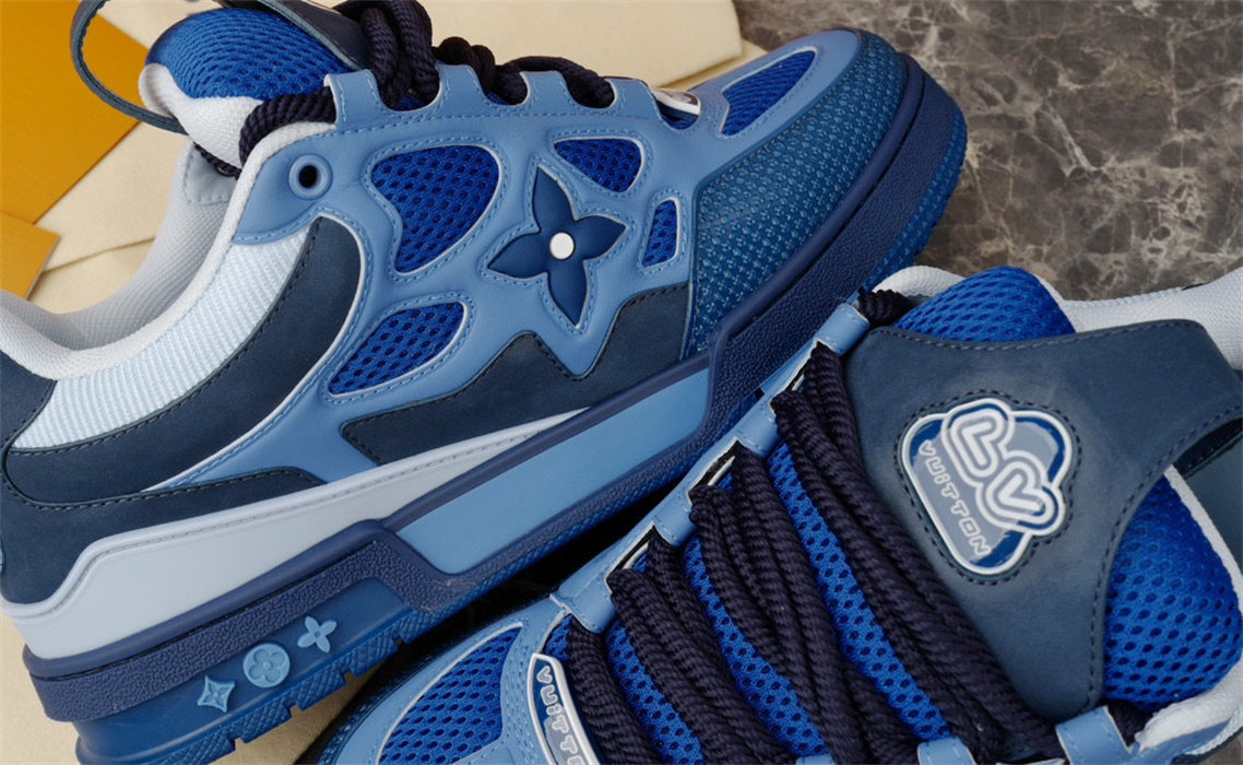 LOUIS VUITTON LV SKATE SNEAKER BLUE