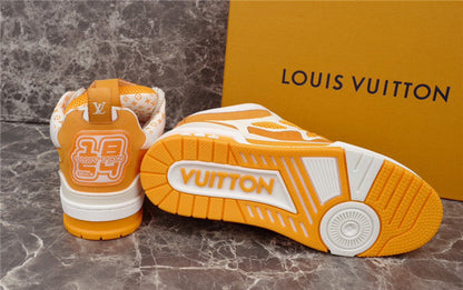 LOUIS VUITTON LV SKATE SNEAKER YELLOW WHITE