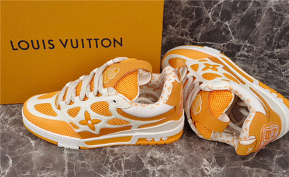 LOUIS VUITTON LV SKATE SNEAKER YELLOW WHITE