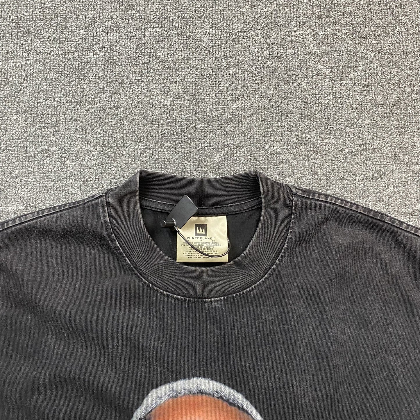 NEYMAR VINTAGE GRAPHIC TEE DARK GREY