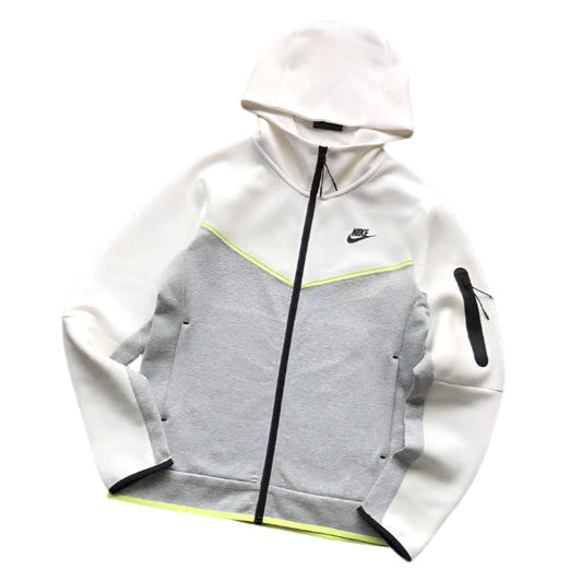 NIKE TECH FLEECE HOODIE x GREY VOLT