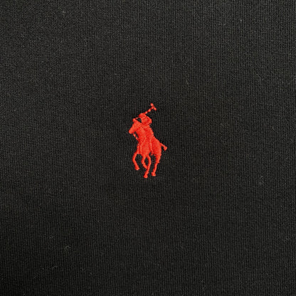 POLO RALPH LAUREN ZIP UP HOODIE BLACK