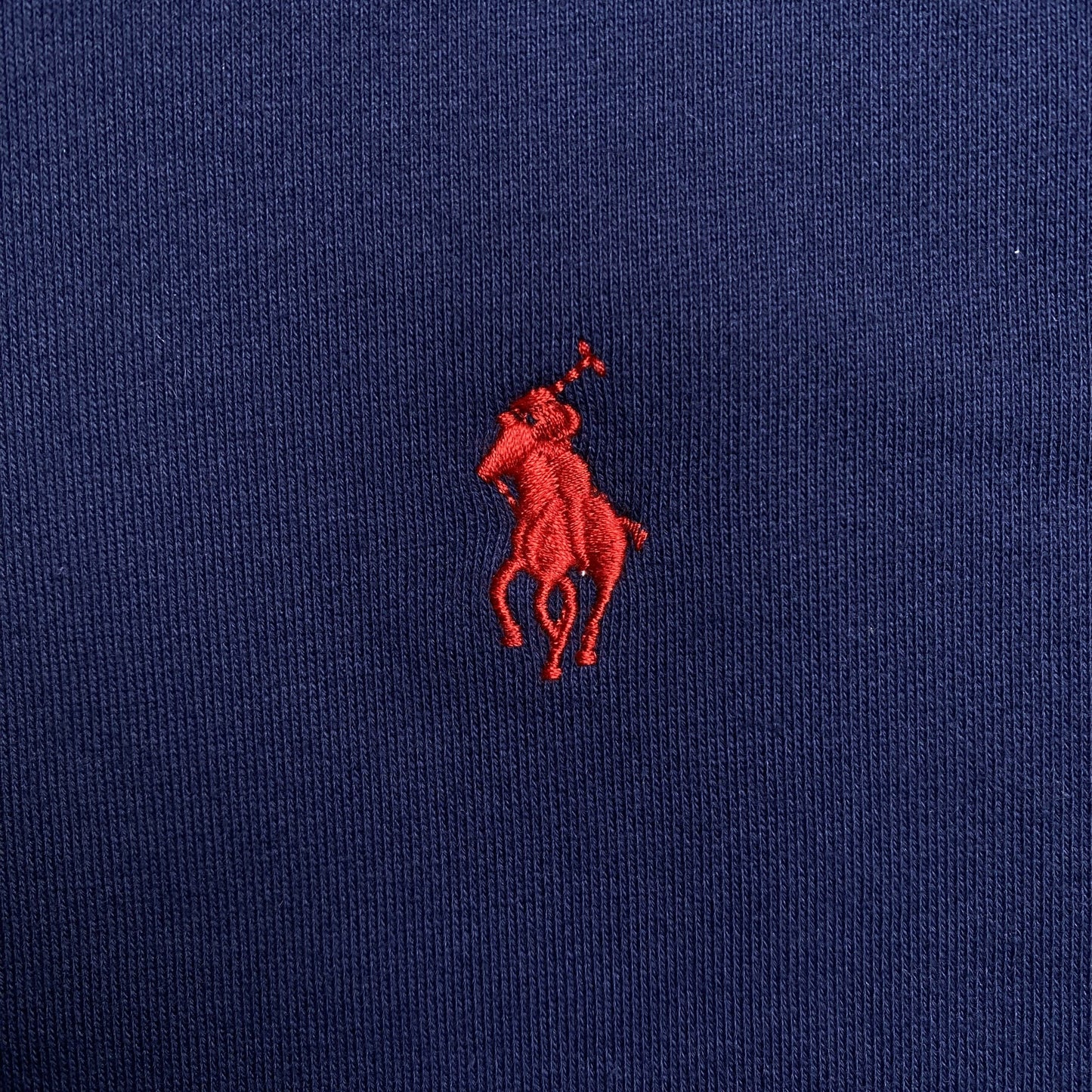 POLO RALPH LAUREN ZIP UP HOODIE NAVY