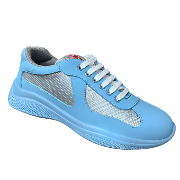 PRADA AMERICA'S CUP SOFT RUBBER LIGHT BLUE SILVER