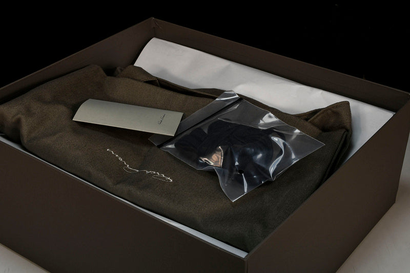 RICK OWENS GEOBASKET MILK BLACK