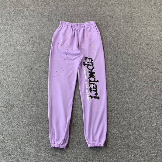SP5DER ACAI SWEATPANTS PURPLE