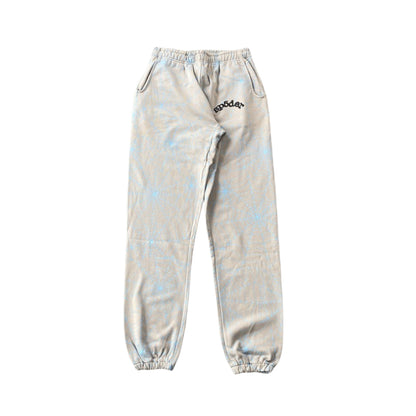 SP5DER AOP WEB SWEATPANTS HEATHER GREY