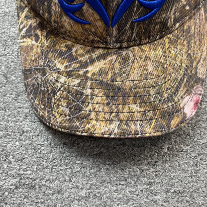 SP5DER BLUE LOGO CAP REAL TREE CAMO