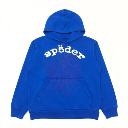 SP5DER LEGACY HOODIE BLUE