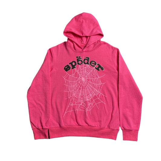 SP5DER LEGACY HOODIE PINK
