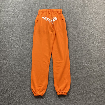 SP5DER LEGACY SWEATPANTS ORANGE
