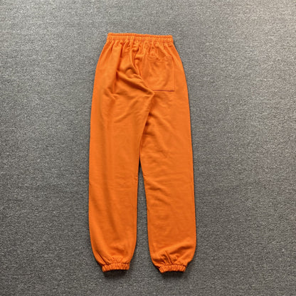 SP5DER LEGACY SWEATPANTS ORANGE