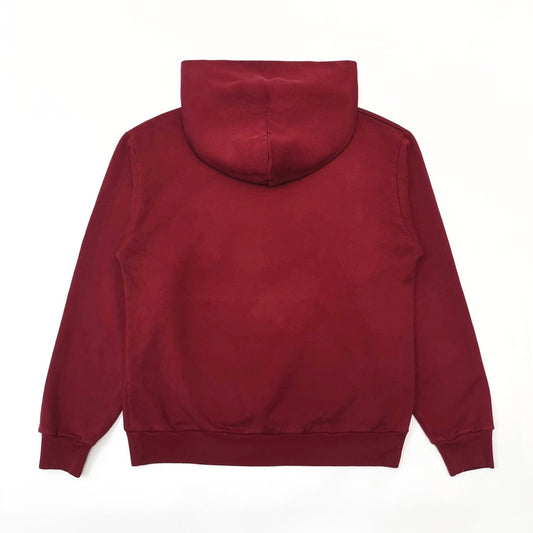 SP5DER LOGO HOODIE MAROON