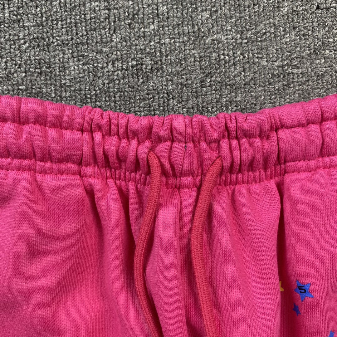 SP5DER P*NK SWEATPANTS PINK
