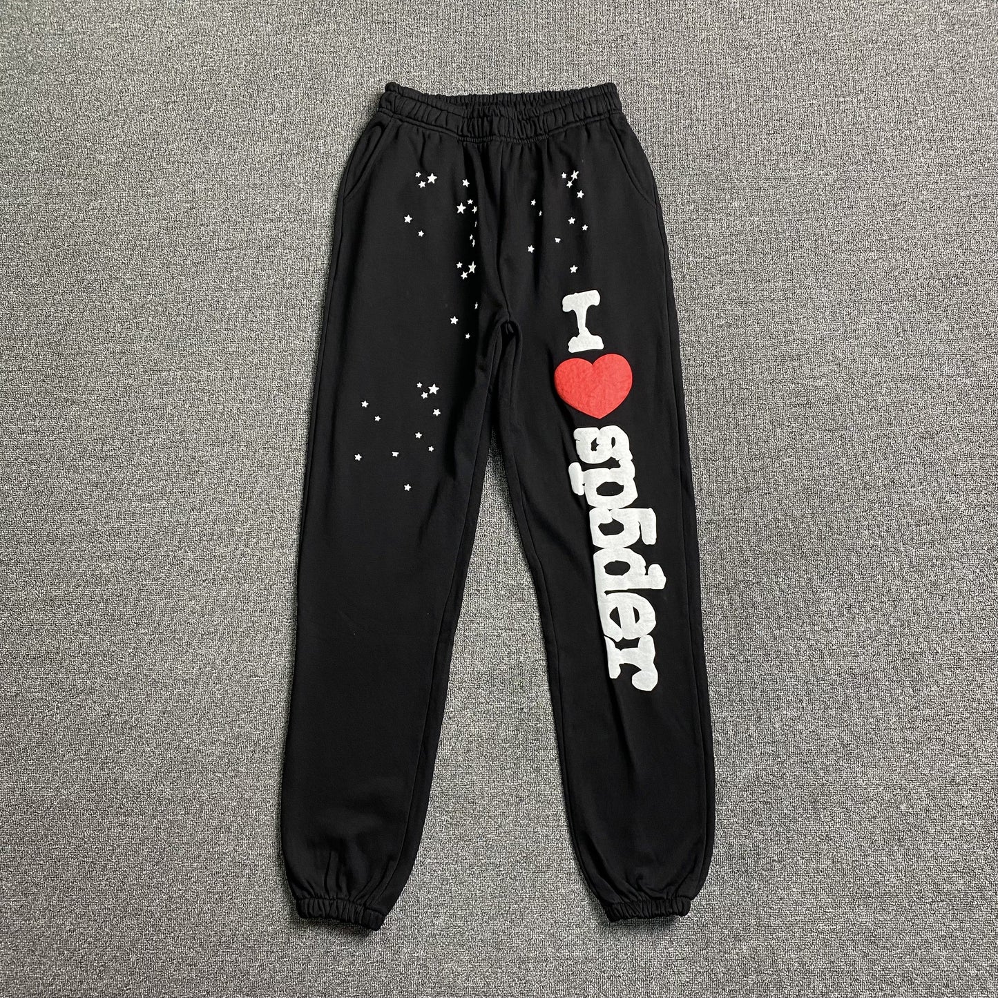 SP5DER SOUVENIR SP5 SWEATPANTS BLACK