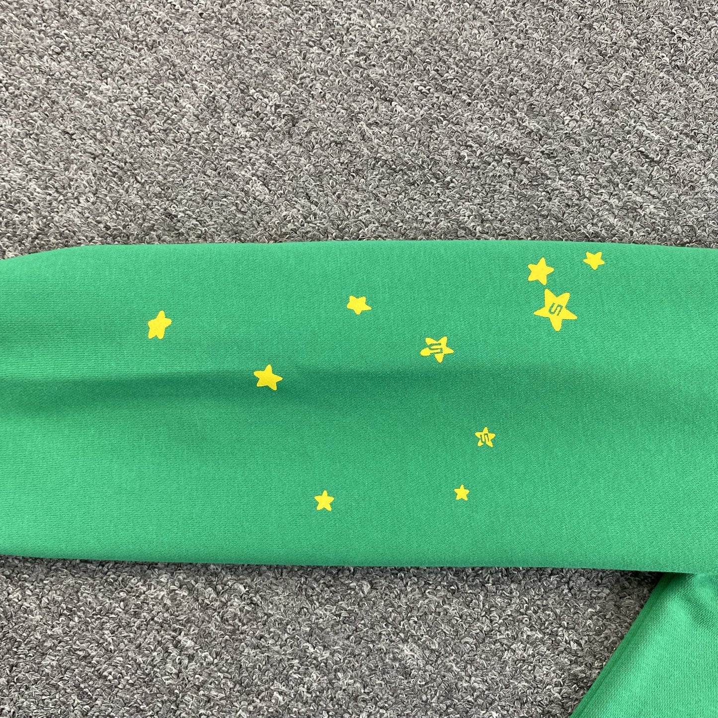 SP5DER STAR OG WEB V2 HOODIE SLIME GREEN