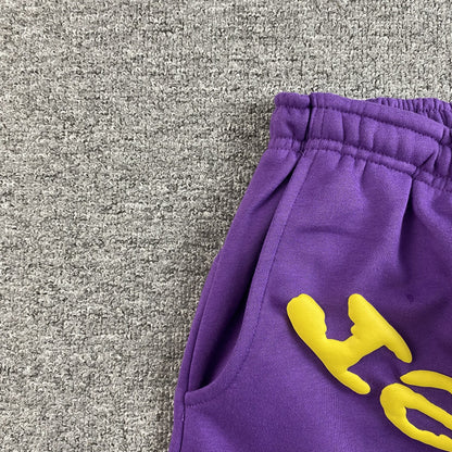 SP5DER STAR OG WEB V2 SWEATPANTS SLIME PURPLE