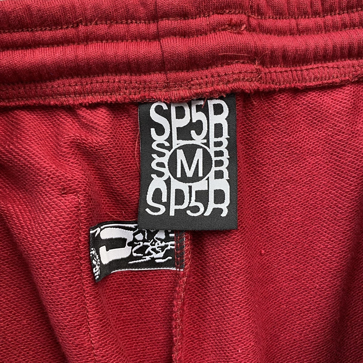 SP5DER VVS SWEATPANTS RED
