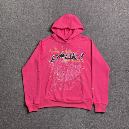 SP5DER P*NK HOODIE PINK