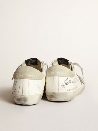 Super-star Sneakers With Texas Graffiti