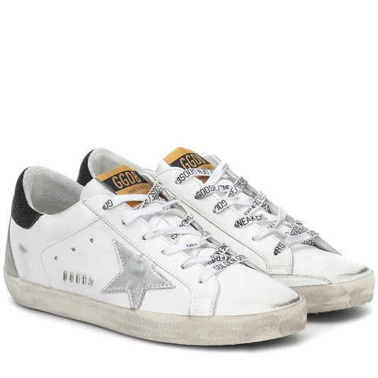 Superstar Sneakers In Nappa Leather With Silver Star