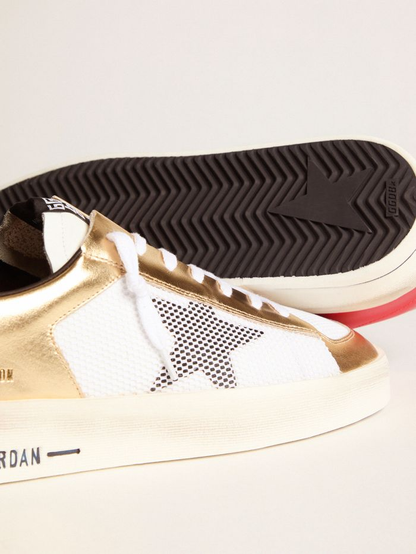 Women's Limited Edition Stardan Sneakers With Gold Inserts