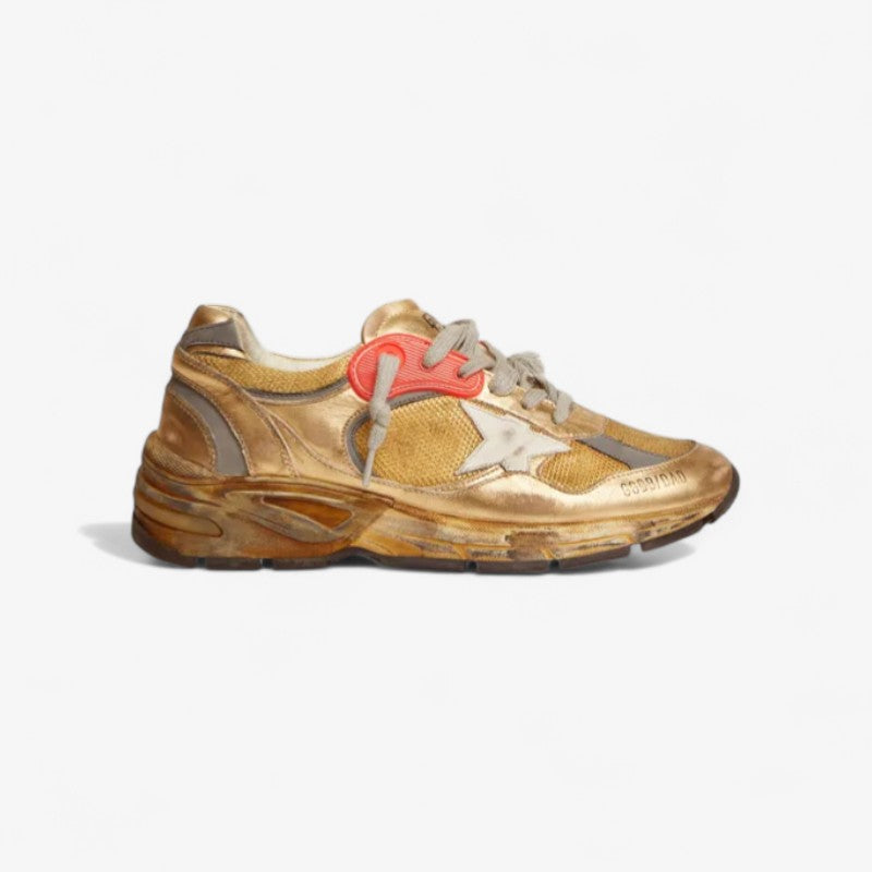 Women’s Gold Dad-star Sneakers