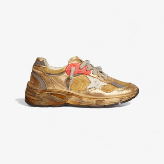 Women’s Gold Dad-star Sneakers