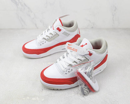 AIR JORDAN 3 RETRO TINKER WHITE/UNIVERSITY RED-NEUTRAL GREY