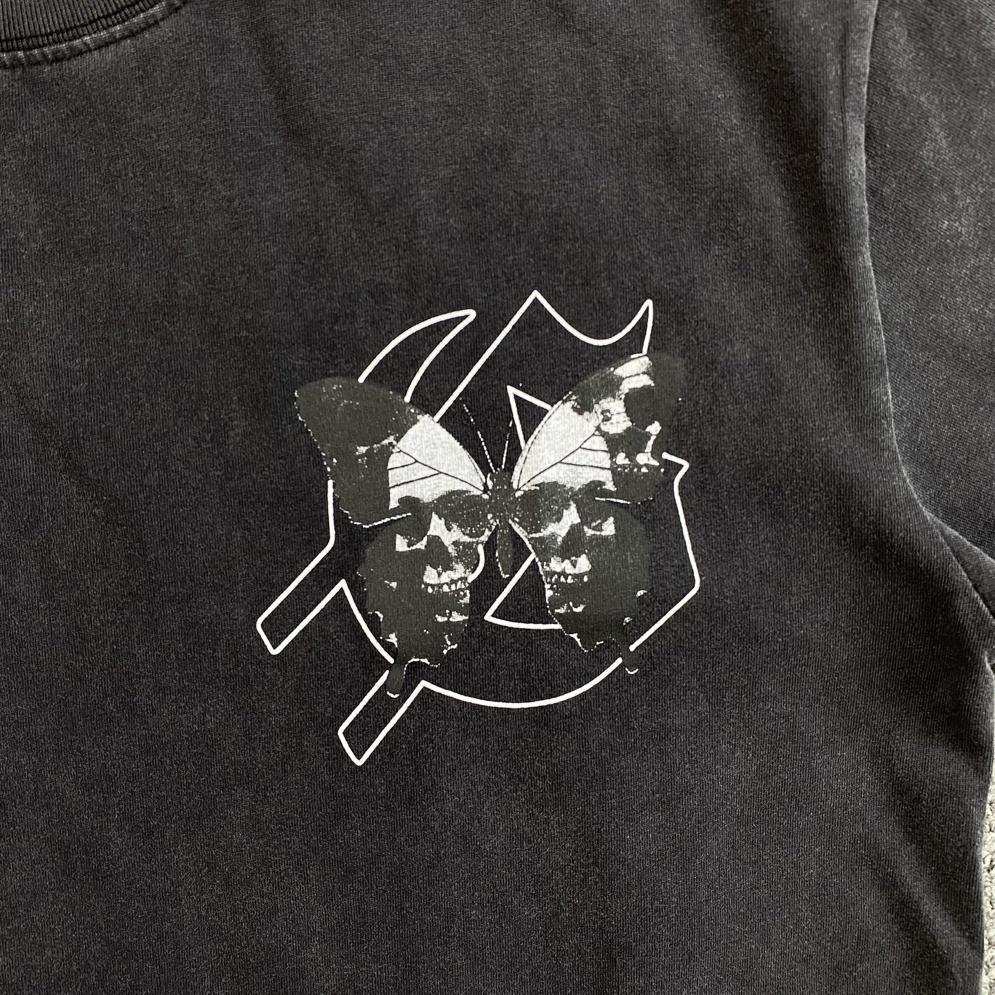 GODSPEED BUTTERFLY EFFECT T-SHIRT WASHED BLACK