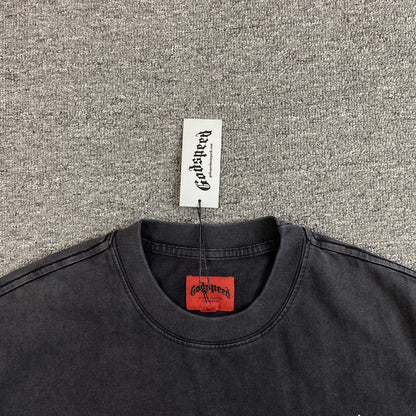 GODSPEED BUTTERFLY EFFECT T-SHIRT WASHED BLACK