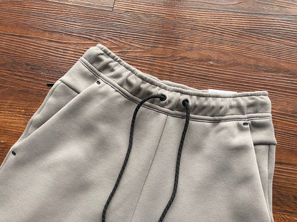 NIKE TECH FLEECE HOODIE x OLIVE GREY/ENIGMA STONE