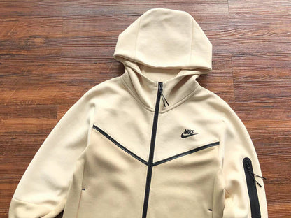NIKE TECH FLEECE HOODIE x BEACH BROWN