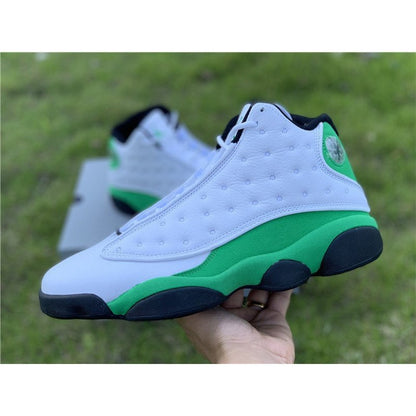 JORDAN 13 x WHITE LUCKY GREEN
