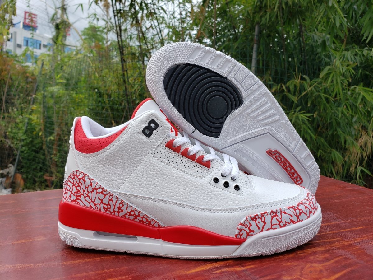 JORDAN 3 RETRO x TOKYO FIRE RED